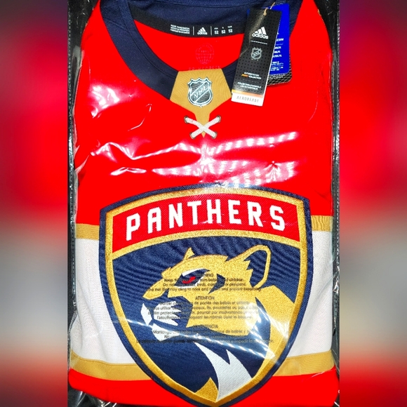 Adidas NHL Florida Panthers Jonathan Huberdeau Hockey Jersey Sz 52 Men NWT